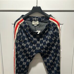 Gucci Monogram Joggers